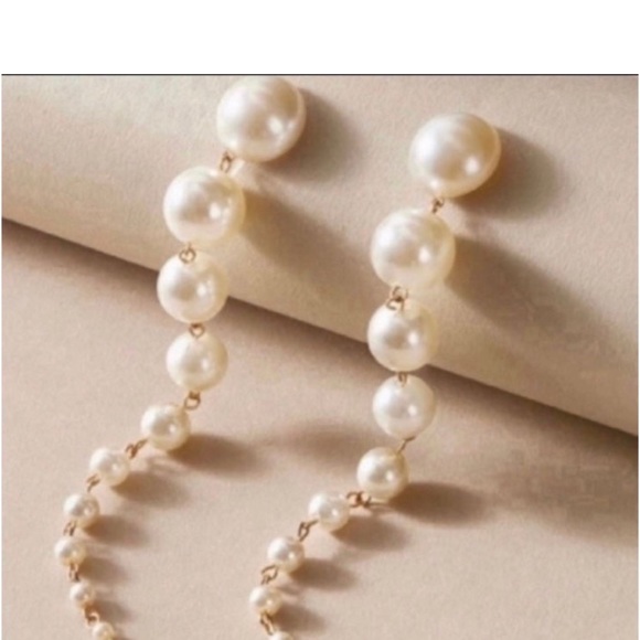 PLUS WRAP SILK DRESS & RHINESTONE EARRINGS BUNDLE - Picture 6 of 6